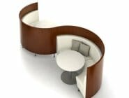 Agati Hampton Banquette curve